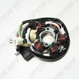 Статор генератора 152QMI, 157QMJ 125/150см3 (6 катушек)