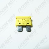 Предохранитель флажковый 20A ABRO FU-AI382-B3-20A