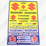 Наклейки SUZUKI, RM, RM-Z (30x45)
