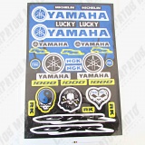 Наклейки: YAMAHA,CRF,ONE industries, PRO YAMAHA (30x45)