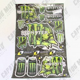 Наклейки набор (30х45) Monster (2 банки) 5990G