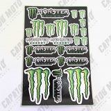 Наклейки набор  (30х45) Monster Energy "TM"