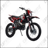 Мотоцикл Кросс Motoland XR300 LITE красный (175FMM)