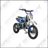 Питбайк Motoland TCX125 E 14/12 + фара синий