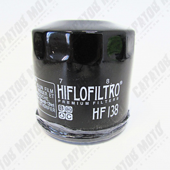 Фильтр масляный HF 138 (HIFLO FILTRO/ HF138) - 1