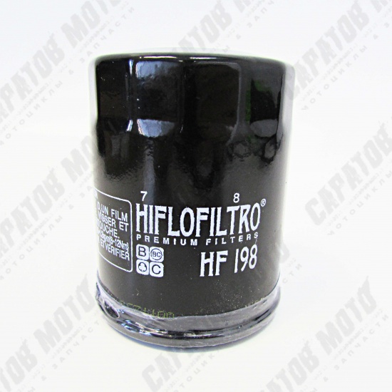 Фильтр масляный HF 198 (HIFLO FILTRO/ HF198) - 1