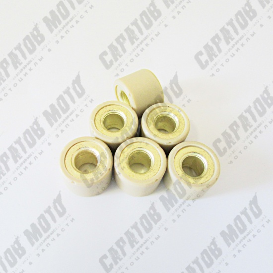 Ролики вариатора 18х14 14 грамм 152QMI, 157QMJ, ТММР - 6шт - 1