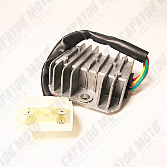 Реле регулятор напряжения 152QMI,157QMJ 125/150см3 (1-штекер узкий мама 4 конт.) ТММР - 1