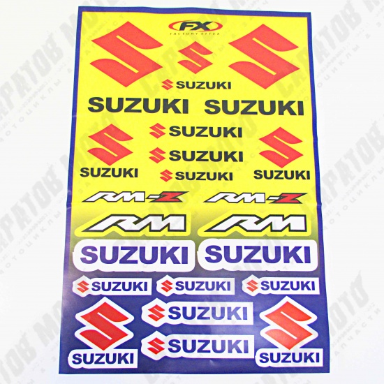 Наклейки SUZUKI, RM, RM-Z (30x45) - 1