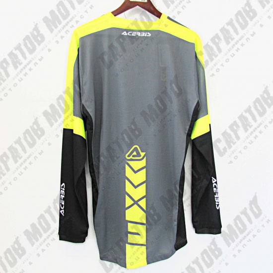 Джерси Acerbis MX J-TRACK TWO серо/желтая, L - 1