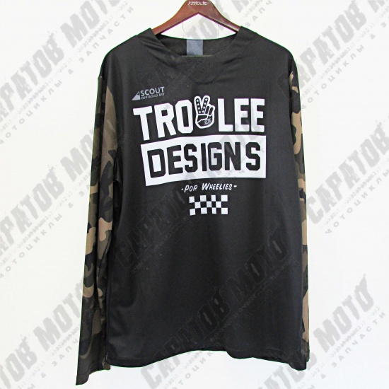 Джерси Troy Lee TLD-246, черная (L) - 1