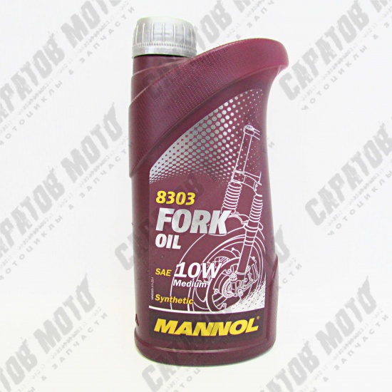 Масло для вилок MANNOL 8303 Fork oil 10W, 1л - 1