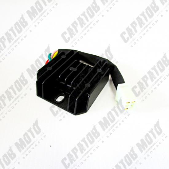 Реле регулятор напряжения 152QMI, 157QMJ 125/150см3 (1 штекер квадратный "мама" 5 контактов) - 1