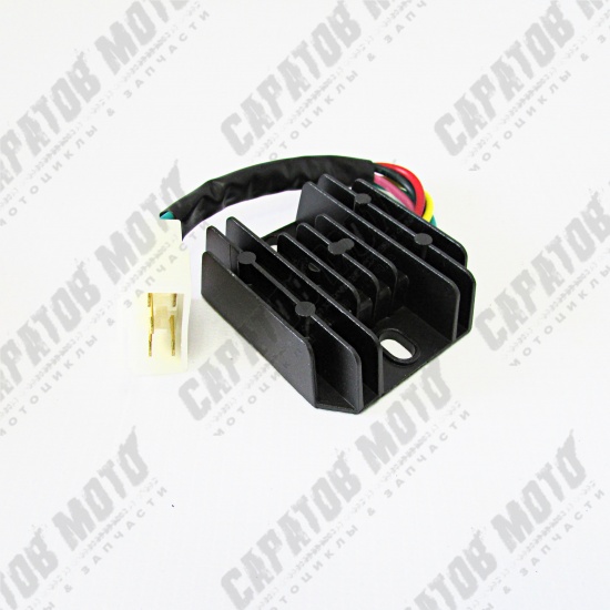 Реле регулятор напряжения 152QMI, 157QMJ 125/150см3 (1 штекер широкий "папа" 5 контакта) - 1