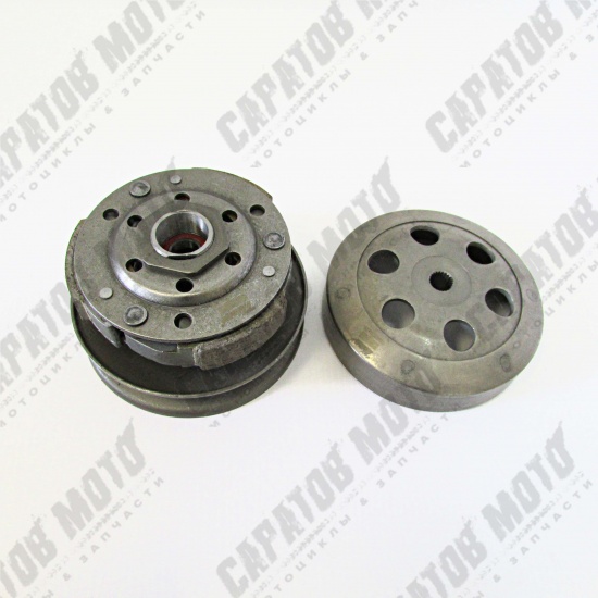Сцепление в сборе 139QMB 50см3 с колоколом TMMP - 1