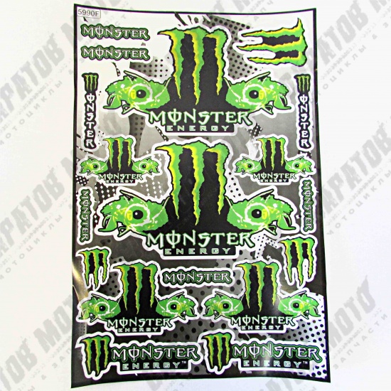 Наклейки набор (30х45) Monster 5990F - 1