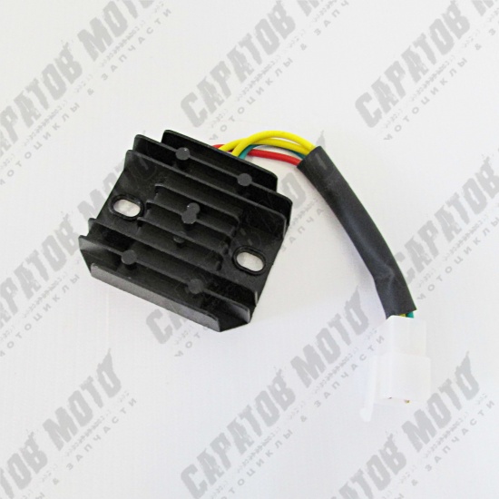Реле регулятор напряжения TTR250Rb, GARPIA 2 фишки (3 папа + 2 мама) - 1