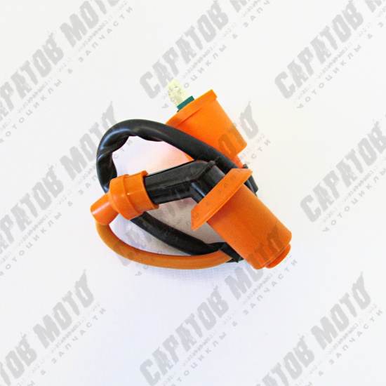 Катушка зажигания 139QMB-157QMJ с колпачком 4T угол 45 градусов (тюнинг) - 1
