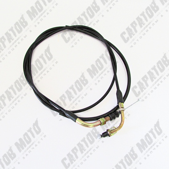 Трос газа L-1950мм, (прямая планка) 139QMB 50см3 - 1
