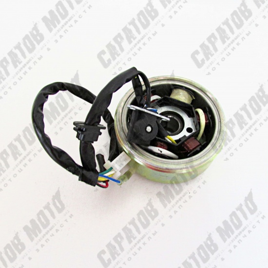 Генератор в сборе 4Т 152QMI 157QMJ ATV-150 (6 катушек), VIRZ - 1
