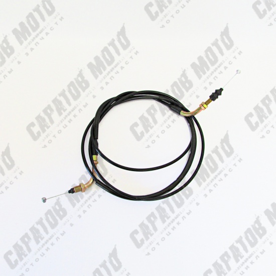 Трос газа L-2050мм,152QMI,157QMJ 125/150см3. резьба, ТММР - 1