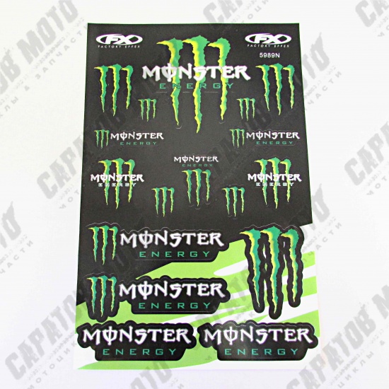 Наклейки набор  (30х45) Monster 5989N - 1