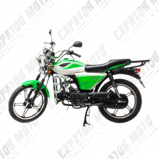 Мотоцикл Motoland Альфа RX 125 зеленый - 1