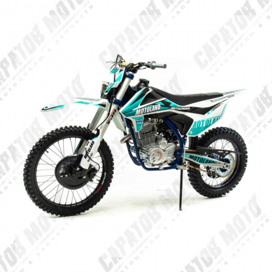 Мотоцикл кроссовый Motoland X3 250 PRO (172FMM) синий - 1