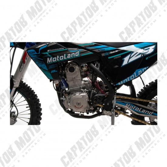 Мотоцикл кроссовый Motoland XT 450 NC (ZS194MQ) синий - 1
