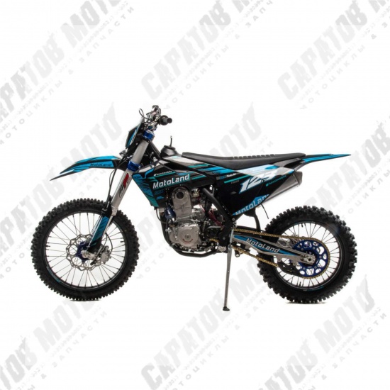 Мотоцикл кроссовый Motoland XT 450 NC (ZS194MQ) синий - 1