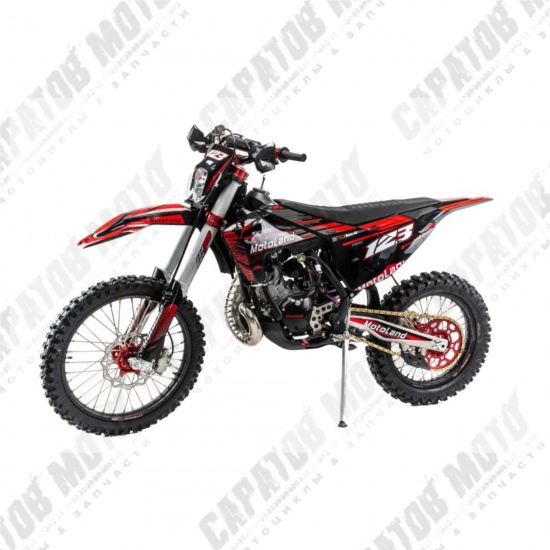 Мотоцикл кроссовый Motoland XT 250 ST (1E66MM 2-STROKE) красный - 1