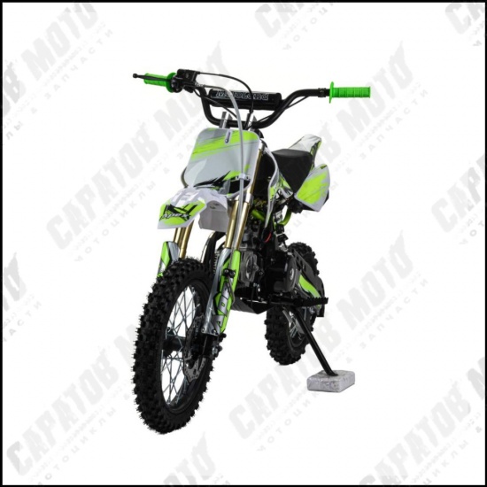 Питбайк Motoland 110 APEX10 E зеленый 14/12 - 1