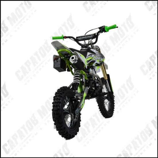 Питбайк Motoland 110 APEX10 E зеленый 14/12 - 1