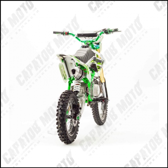 Питбайк Motoland APEX125 E зеленый - 1