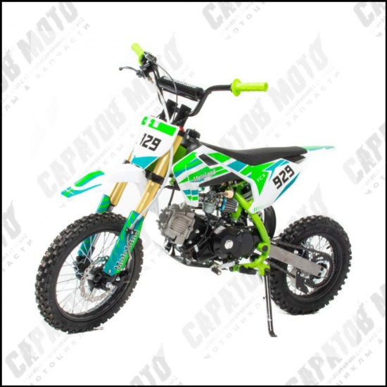 Питбайк Motoland TCX125 E 14/12 зеленый - 1
