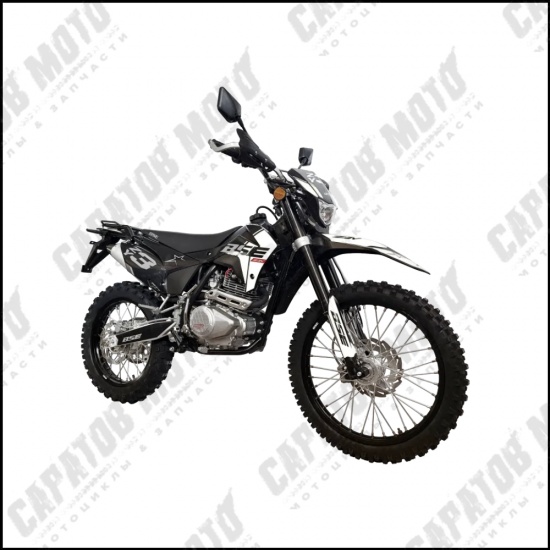Мотоцикл Z3Y Black/White Stinger - 1