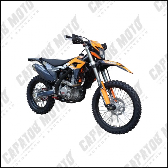 Мотоцикл Z7 Orange Neon - 1