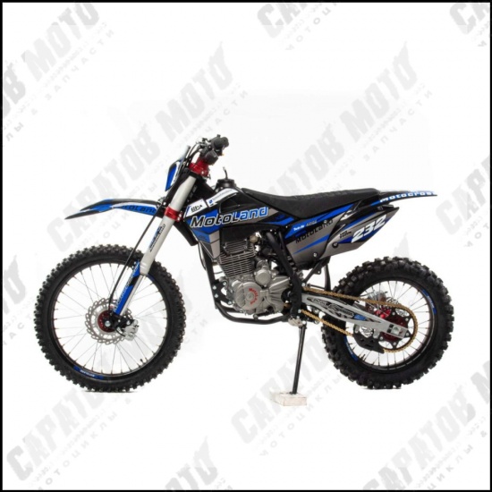 Мотоцикл Кросс Motoland XT300 HS (175FMM) (BB-300cc) синий - 1