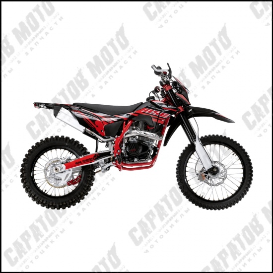 Мотоцикл Z10 Red Black - 1