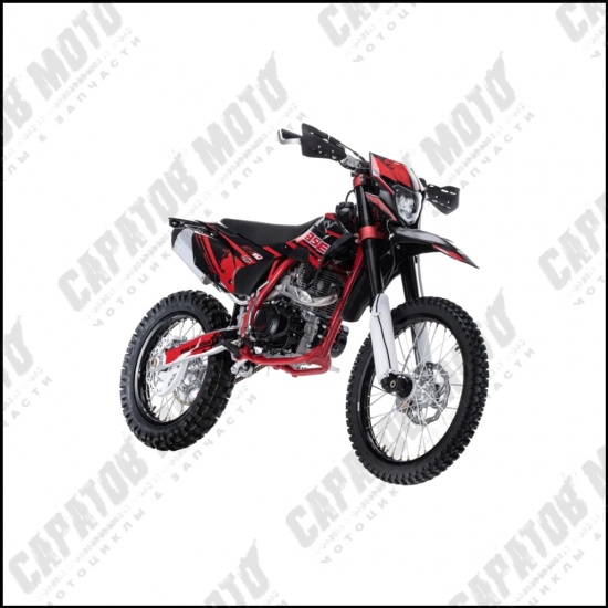 Мотоцикл Z10 Red Black - 1