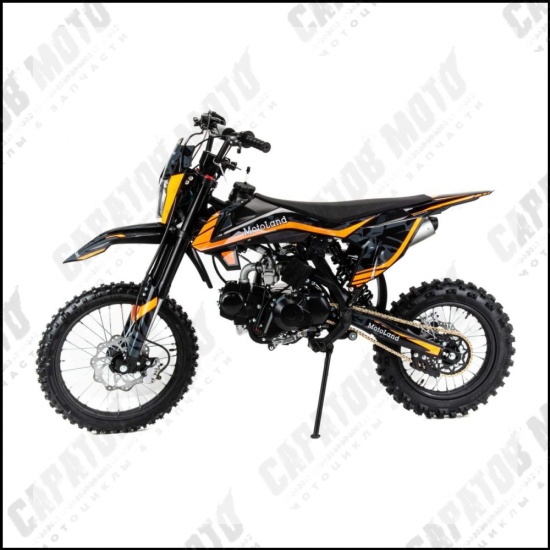 Питбайк Motoland GF125 E оранжевый - 1