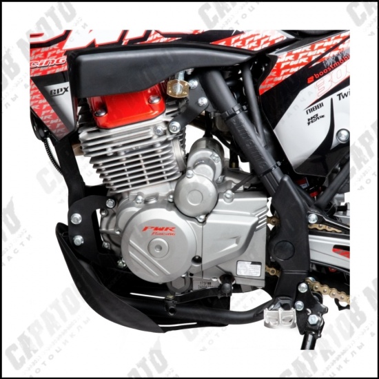 Мотоцикл Кросс PWR FZ300 (PR5 4V) красный - 1