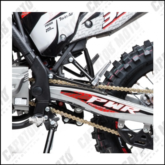 Мотоцикл Кросс PWR FZ300 (PR5 4V) красный - 1