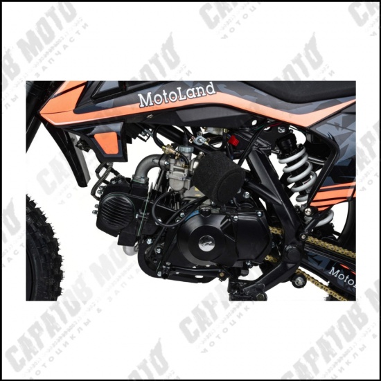 Питбайк Motoland 150 GF150 E 17/14 оранжевый - 1