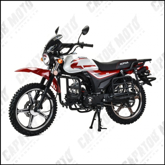 Мопед Motoland Альфа RS Forester 11 (LM48-B) красный (A) - 1
