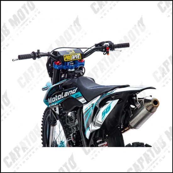 Мотоцикл Кросс Motoland CRF300 (175FMM) синий - 1