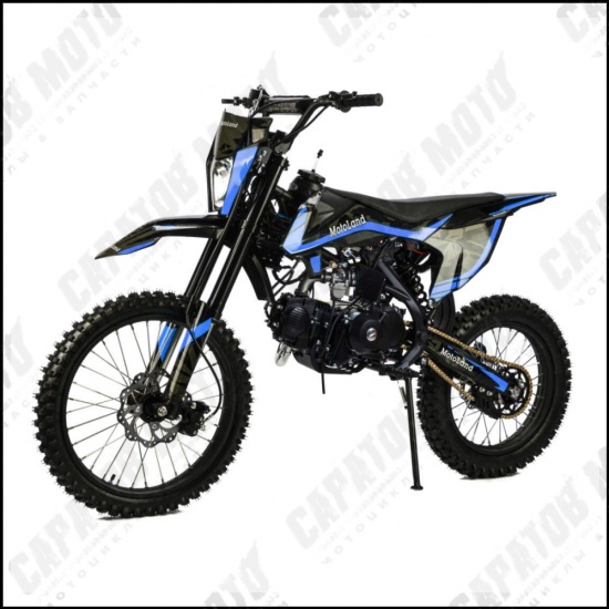 Питбайк Motoland 150 GF150 E 19/16 синий - 1