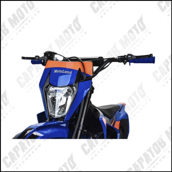 Питбайк Motoland 125 SX 125 E 17/14 синий - 1