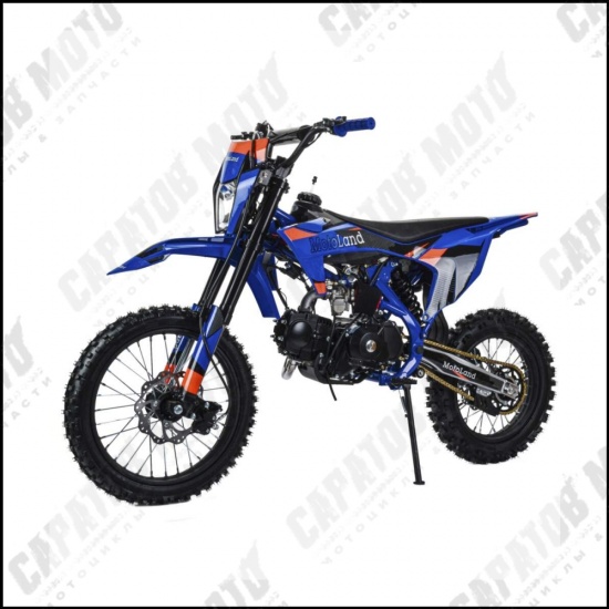 Питбайк Motoland 125 SX 125 E 17/14 синий - 1