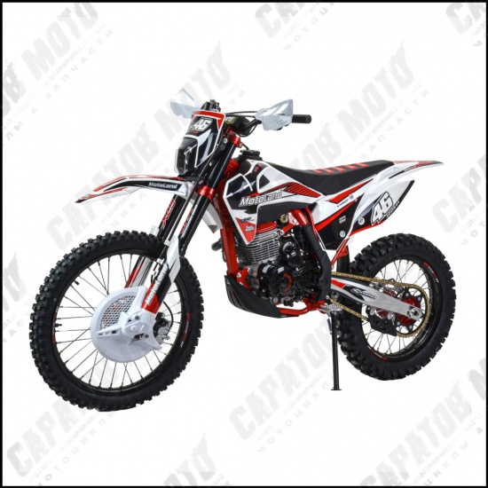 Мотоцикл Кросс Motoland XT300 HS (175FMM 4V) красный - 1